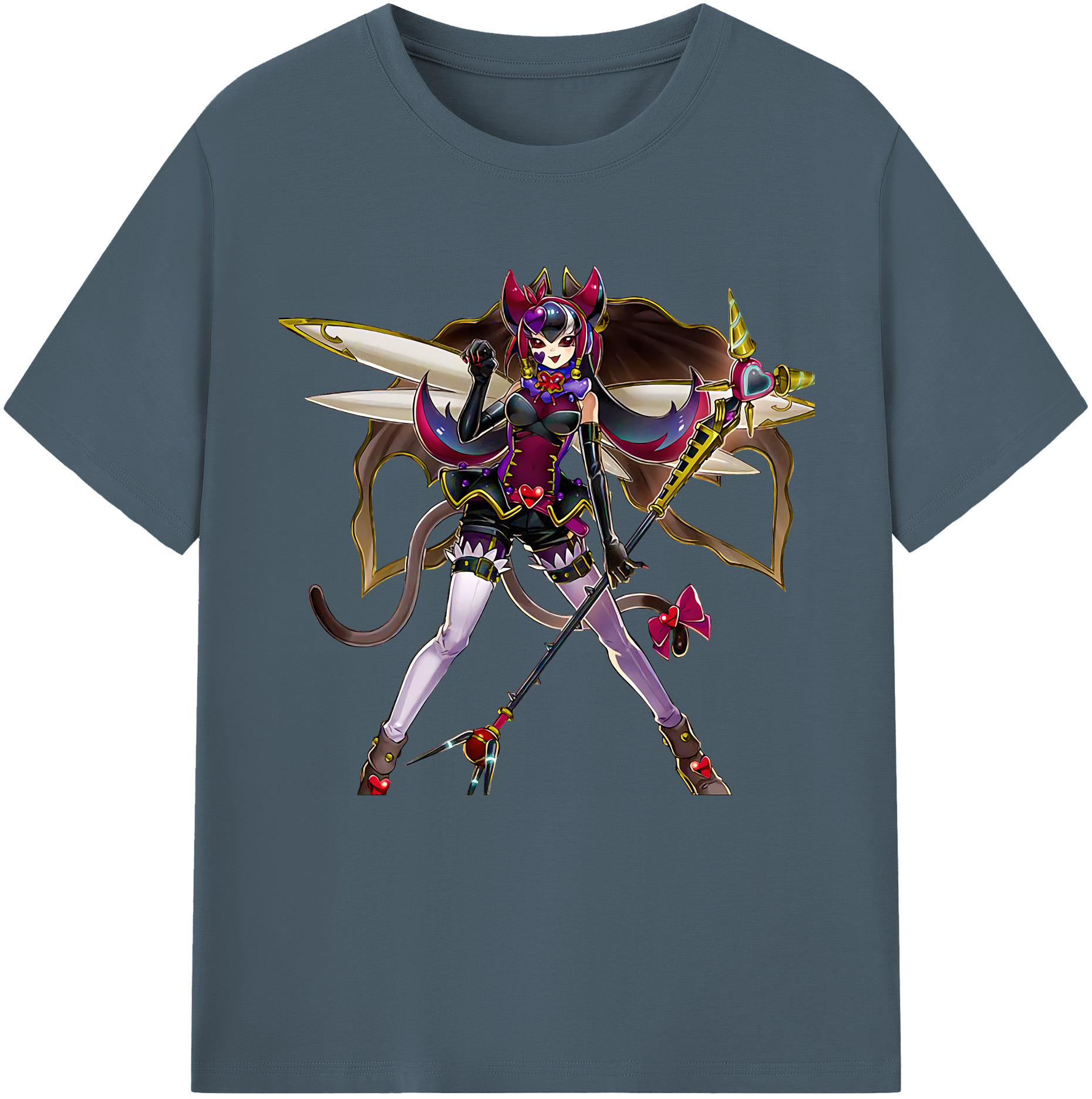 （画像用） 遊☆戯☆王 Yu-Gi-Oh! 綿100％半袖Tシャツ（フロントプリント）